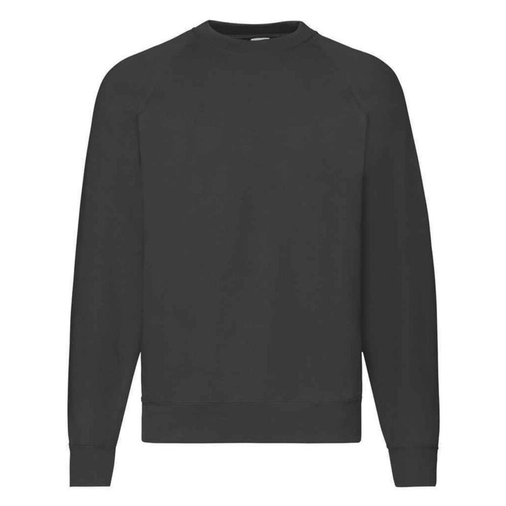 Fruit of the Loom Mens Classic Sweatshirt / Black